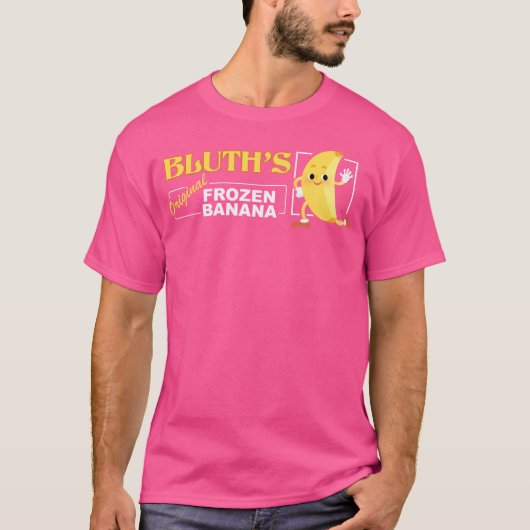 バナナロ凍っていゴ Tシャツ (正面)