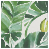 バナナ信念熱帯バナナの葉のパターン ファブリック (クローズアップ)