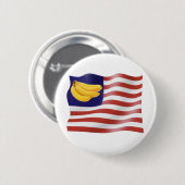 バナナ共和国 缶バッジ (正面&裏面)