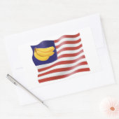 バナナ共和国 長方形シール (封筒)