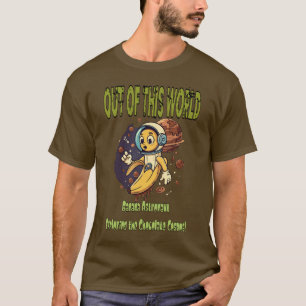 バナナ宇宙飛行士 Tシャツ