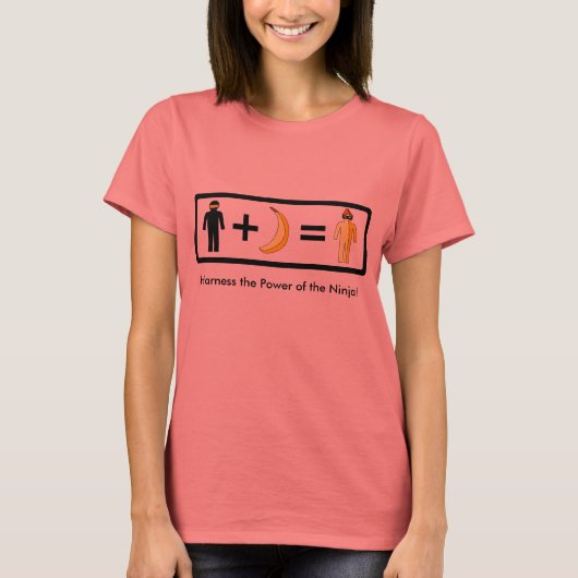 バナナ忍者 Tシャツ (正面)