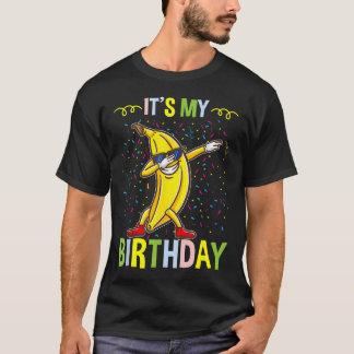 バナナ愛好家のためのバナナ誕生日 Tシャツ
