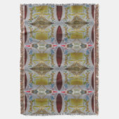 バナナ投げ毛布 | m3galleryStudio スローブランケット (正面縦)