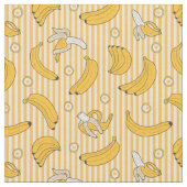 バナナ模様 ファブリック (クローズアップ)