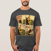 バナナ浪人ピクルス瓶 — 本当の戦いは自分の中に Tシャツ (正面)