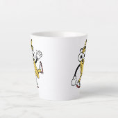 バナナ漫画 カフェラテマグ (正面)