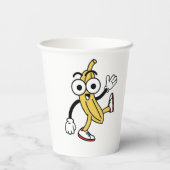 バナナ漫画 紙コップ (裏面)