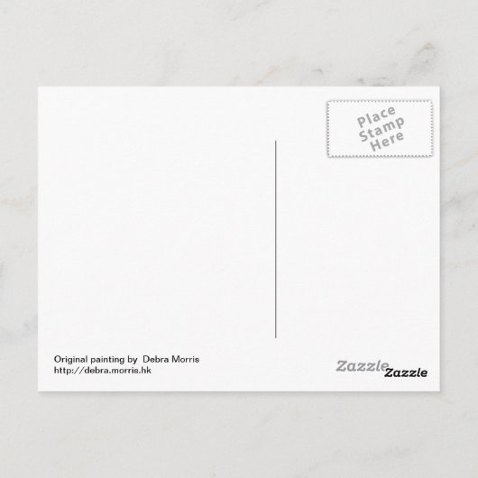 バナナ皮はがき ポストカード (裏面)