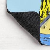 「バナナ皮」 マウスパッド (コーナー)