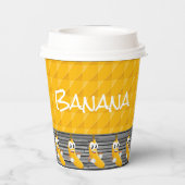 バナナ紙カップ 紙コップ (裏面)