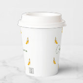 バナナ紙カップ 紙コップ (右)