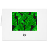 バナナ葉の模様 (裏面横)