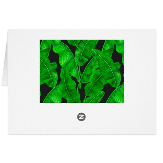 バナナ葉の模様 (裏面横)