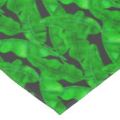 バナナ葉の模様 テーブルクロス (アングル)