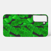 バナナ葉の模様 SAMSUNG GALAXYケース (裏面横)