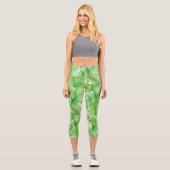 バナナ葉オンカプリス カプリレギンス (正面)