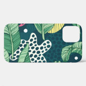 バナナ葉抽象芸術、トレンディーカラー Case-Mate iPhoneケース (裏面 (横))