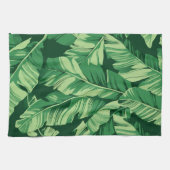 バナナ葉2 キッチンタオル (横)