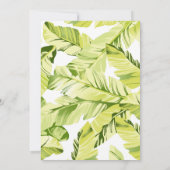 バナナ葉4 サンキューカード (裏面)