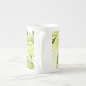 バナナ葉4 ボーンチャイナマグカップ (裏面)