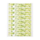 バナナ葉4 ラップアラウンドラベル (シート)