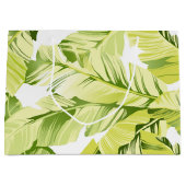 バナナ葉4 ラージペーパーバッグ (正面)