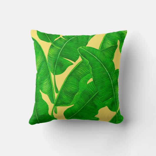 バナナ葉 クッション (裏面)