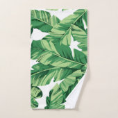 バナナ葉 バスタオルセット (ハンドタオル)