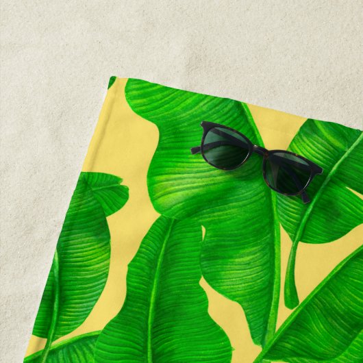 バナナ葉 ビーチタオル (インサイチュ)