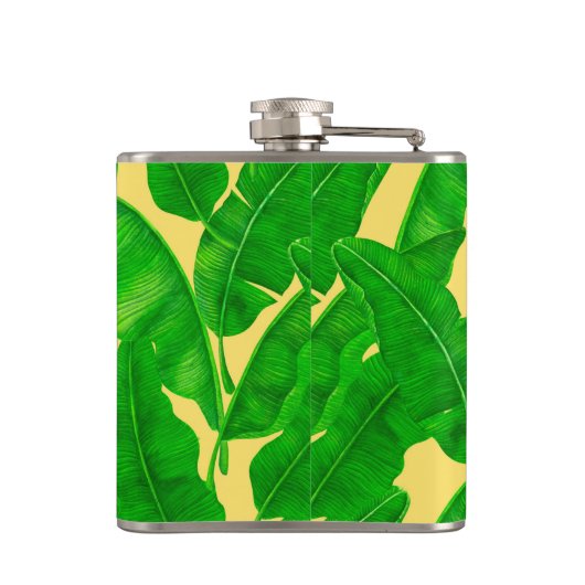 バナナ葉 フラスク (裏面)