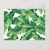 バナナ葉 ポストカード (裏面)