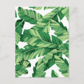 バナナ葉 ポストカード (正面)