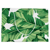 バナナ葉 ラージペーパーバッグ (裏面)