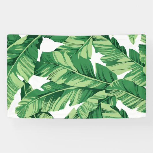 バナナ葉 横断幕 (横)