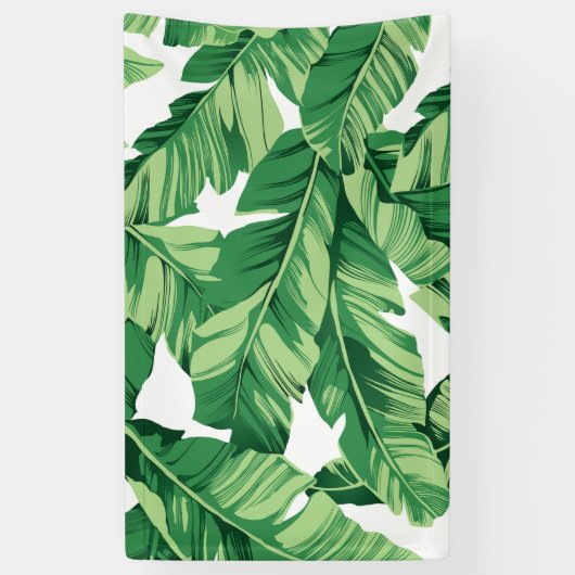 バナナ葉 横断幕 (縦)