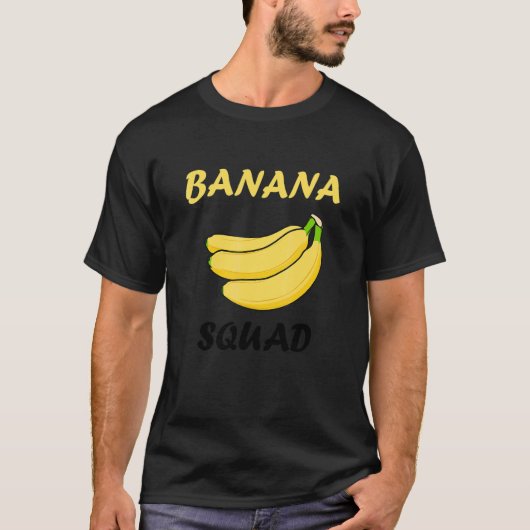 バナナ隊食品シェフエキゾチックフルーツ Tシャツ (正面)
