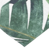 バナナ離れウォーターカラートロピカルボタニックパーム テーブルクロス (アングル)