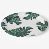 バナナ離れ水彩 ペーパープレート (アングル)