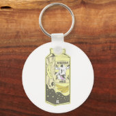 バナナ風味のミルクパック キーホルダー (正面)