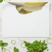 "バナナ"のデザインの台所タオル皮をむきました キッチンタオル (折り畳み)