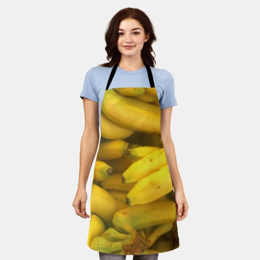 バナナ エプロン (着用した状態)
