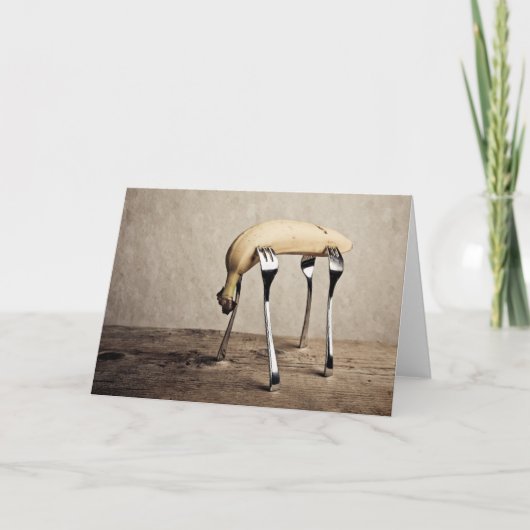 バナナ カード (正面)