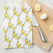 バナナ キッチンタオル (四つ折り)