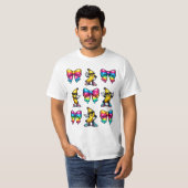 バナナ コケット ボウ ドリップ キッズ メンズ レディース ユース ボーイズ Tシャツ (正面フル)
