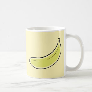 バナナ コーヒーマグカップ