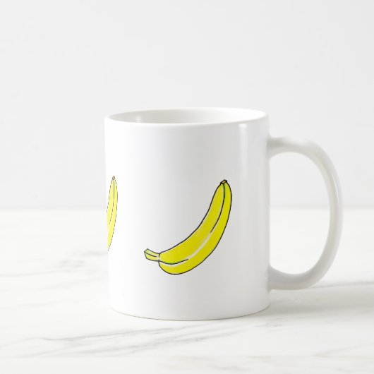 バナナ コーヒーマグカップ (右)