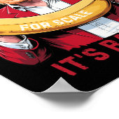 バナナ(スケール)スターシップ・トランプおもしろい・ティー0 ポスター (角)