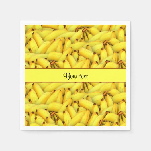 バナナ スタンダードカクテルナプキン (正面)