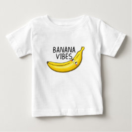 バナナ・バイブス ベビーTシャツ